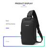 2021 New Tigernu Fashion Style Men Bags Casual Splashproof Chest Bags High Quality Crossbody Bags Male Travel Sling Bags For Men