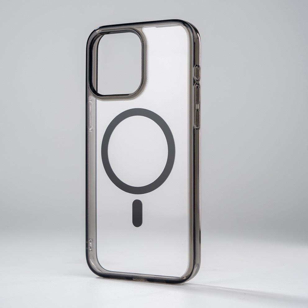 Suitable for Apple 15 Matte Transparent Color PC Hard Shell 15PRO Acrylic Strong Magnetic MAX Full Cover Anti-drop Protective Case