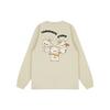 Korean Style Cartoon Print Long Sleeve Cotton T-shirt