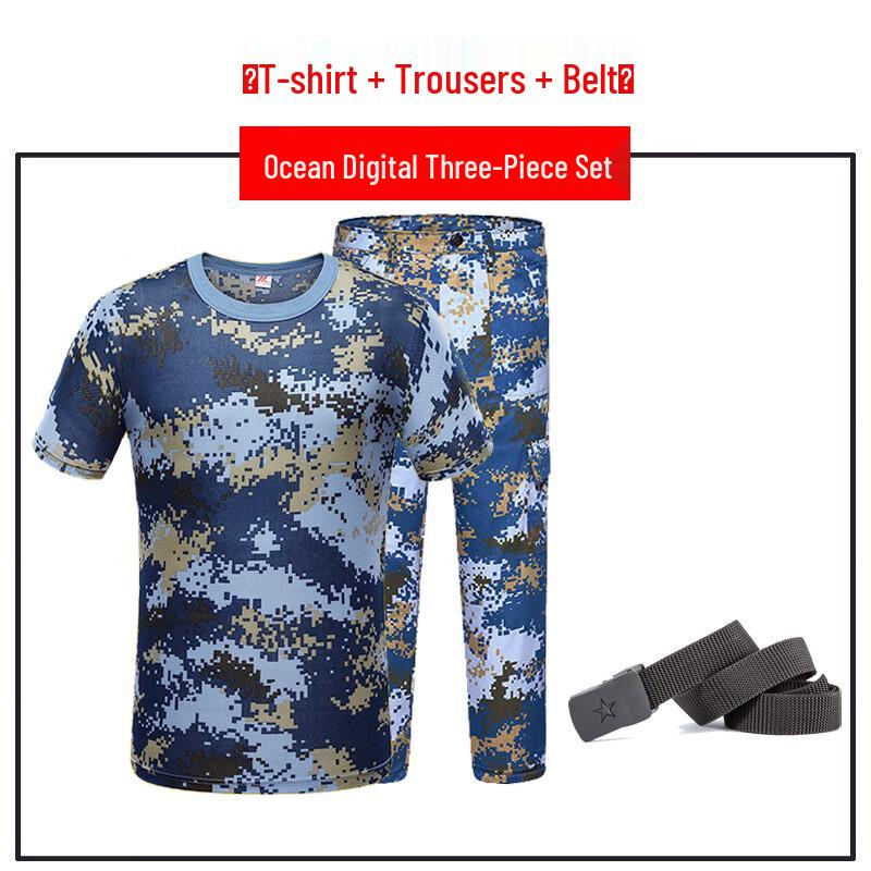 Military Training Camouflage Uniform Set