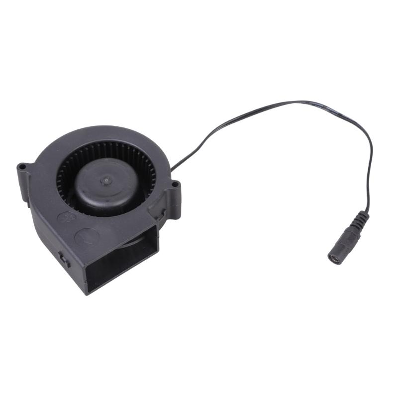 Heavy Duty Cooling System Blower 97x33mm 12V Fan for Electronics Wood Stove Ventilation Twin Ball Bearing 5500RPM Motor