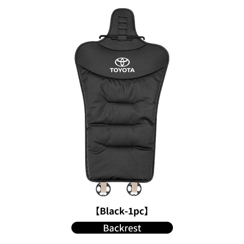 Hub Caps New Luxury Car Perforated Breathable Model Cushion Soft Backrest Seat Cushion Seat Cover For Toyota Corolla Yaris Aygo