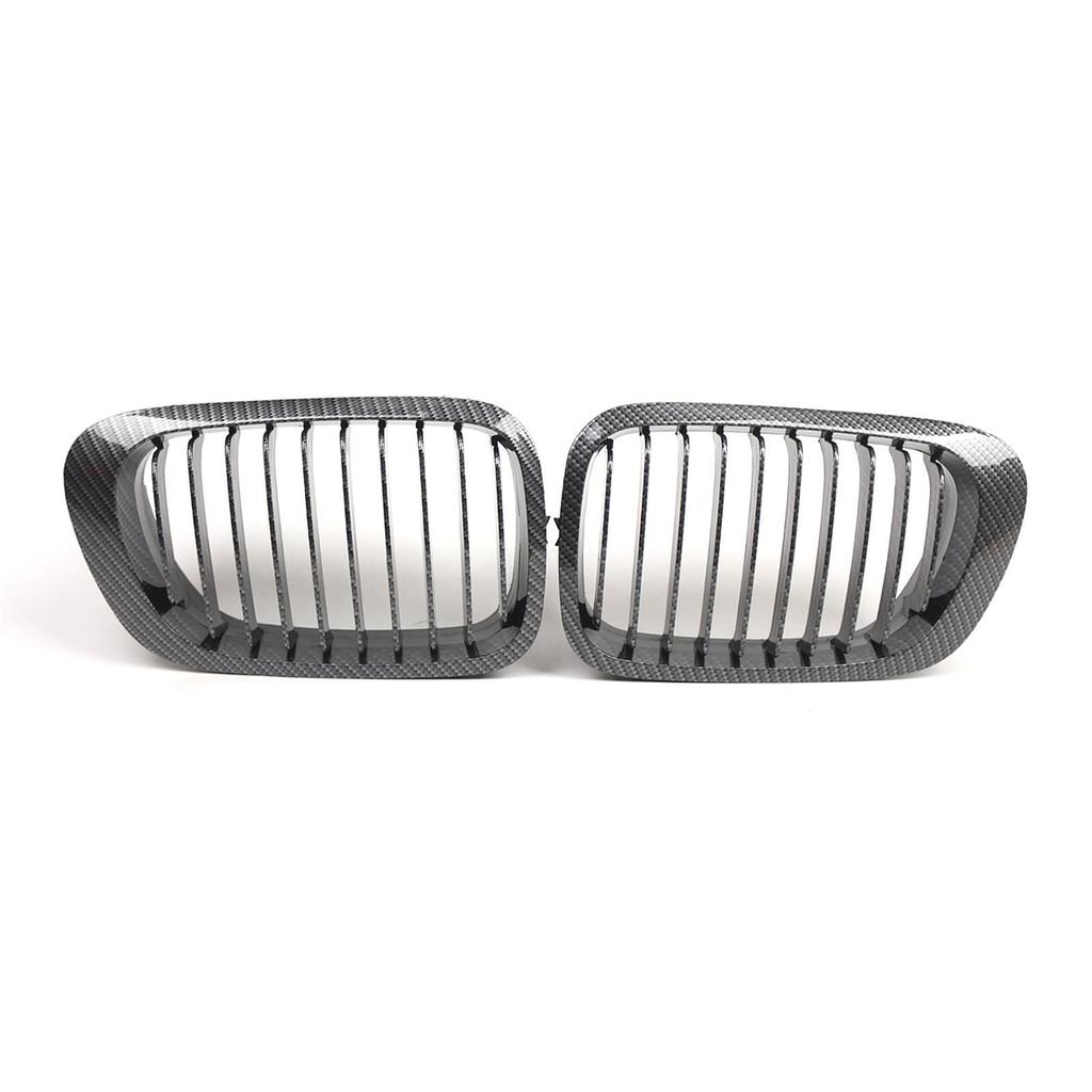2Pcs Front Kidney Grills Easy Installation Exterior Directly Replace Car Front Grilles for BMW E46 Automotive Accessories
