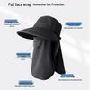 Full Coverage UV Protection Sun Hat with Breathable Face Shield and Neck Protector