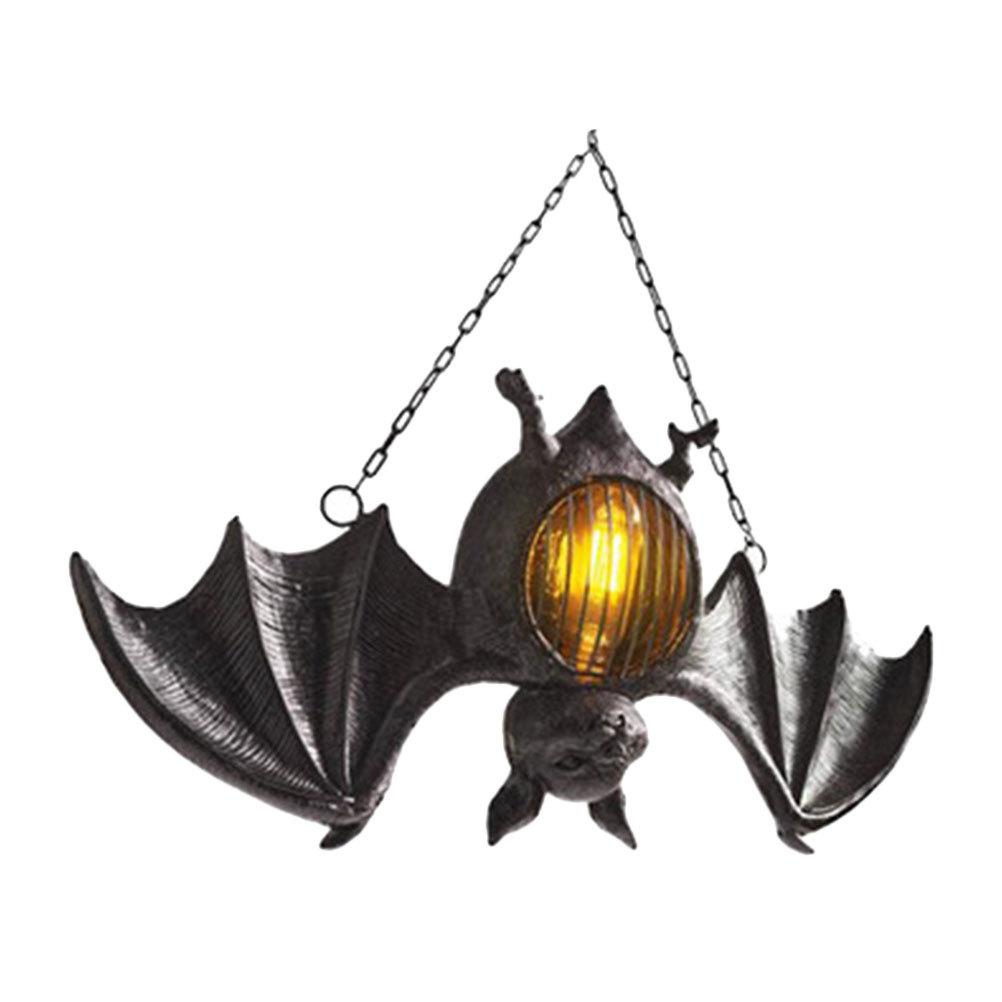 Halloween Bat Lantern Unique Modeling Resin Material Party Decoration Theme Backdrop Festive Atmosphere