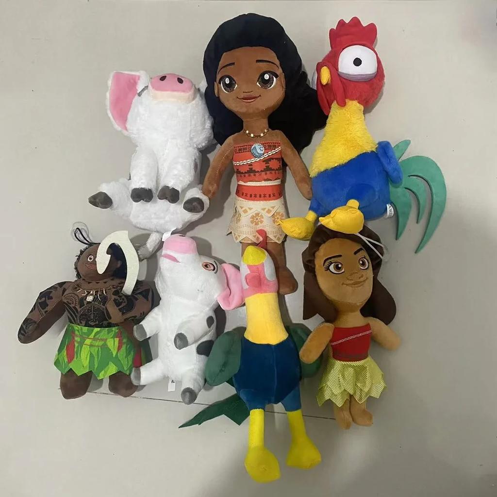 Moana Kuscheltier Anime Schwein Prinzessin Huhn Stofftiere Schlafzimmer Dekoration Heimdeko Mädchen Klassiker Spielzeug Geschenke