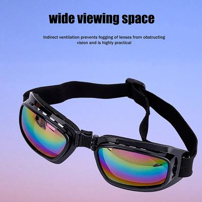 Hot Sale Anti-Fog Safety Goggles,Windproof Motorcycle Glasses for Skiing,Cycling & Off-Road,with Folding Frame