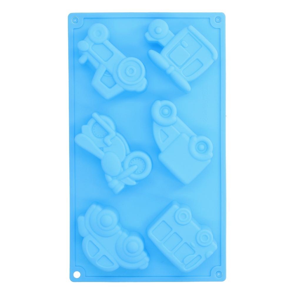 Food-Grade Silicone Silicone Car Mold Non-Stick Surface Cake Mold Durable Ice Mold DIY Crafts
