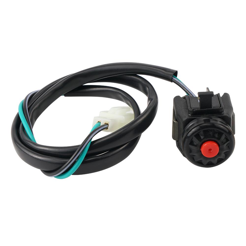 NICECNC For KTM Husqvarna GasGas Beta ATV Motorcycle Ignition Kill Switch 22mm Handlebar Ignition Kill Switch Button Horn Start чёрный
