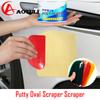 Paint Tool Putty Oval Scraper Scraper Putty Knife Plastic Car Paint Hand Tool Rubber Material