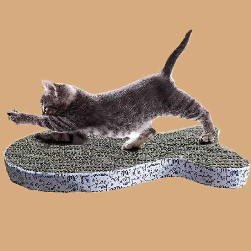 Cat Scratcher Milieuvriendelijk compact golfpapier Cat Scratching Pad met hogere dichtheid voor gezinnen