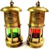 Brass Antique Minor Lamp Vintage Nautical Ship Boat Light Lantern Decor Pack of 1 6inch Brass Lamp