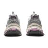 Li Ning Xingji Cushioning Abrasion Resistant Breathable Low Top Chunky Sneakers Women's Ivory Silver AGCV354-2