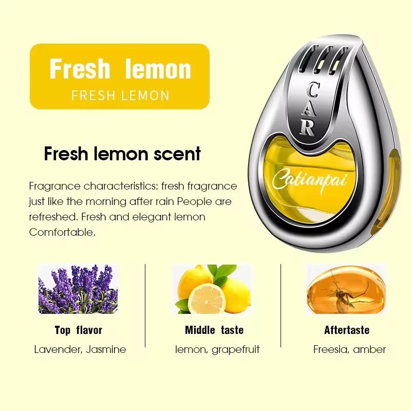 

Mobidea Car Air Vent Diffuser Pendant - Long-Lasting Aromatherapy Fragrance Creative Auto Air Freshener Multi-Scent Options золотой