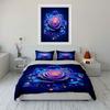 Elegant Floral-Themed Decorative Set Kid'S And Adults' Bedroom Decor, Exquisite Three-Piece Bedding Set Gift