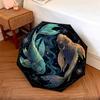 1 PC Automatic Folding Umbrella - Koi Fish Pattern, Portable & Foldable Design with 8 Ribs, Christmas Birthday Gifts