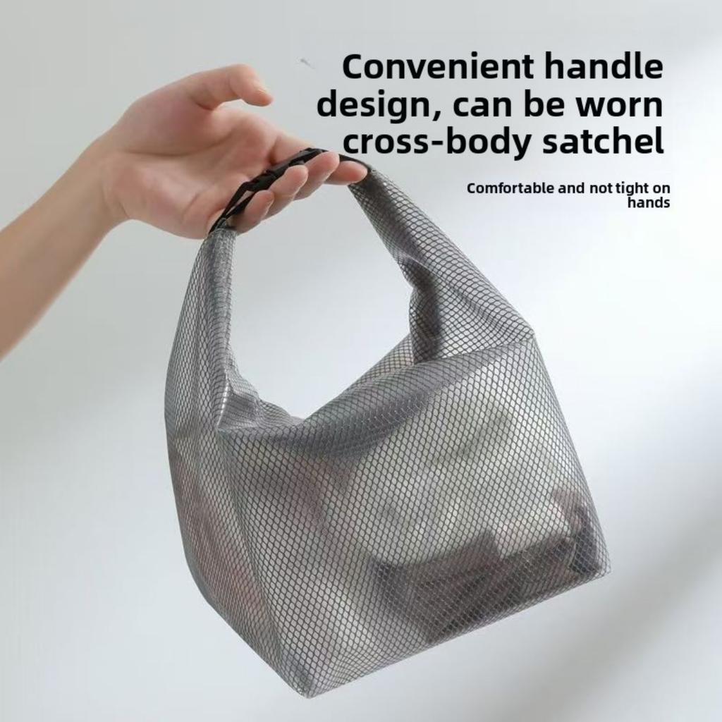 Wasserdichte Aufbewahrungstasche, Fitnesskleidung, Schwimmbad, Große Kapazität mit Kordelzug, Outdoor-Kulturbeutel für Damen und Herren