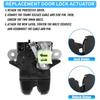 Rear Trunk Lid Lock Latch Actuator 81230-C1500 for Hyundai Sonata 2018–2019 Hybrid Sedan Tailgate Door Lock Actuator Motor Replacement