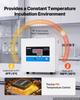 VEVOR Laboratory Incubator 1.6 Gal / 6 L Microbiological Lab Incubator, For Petri Dishes