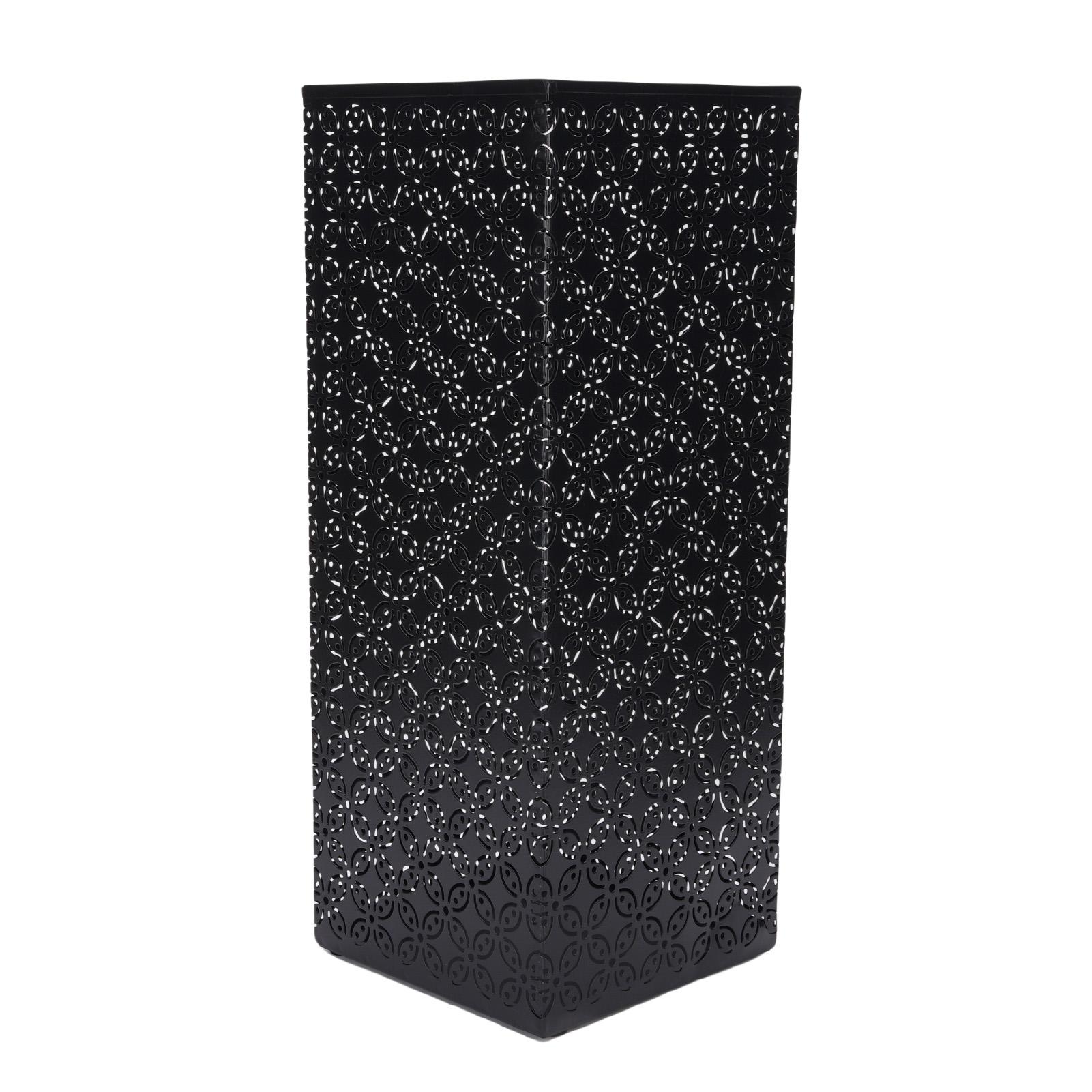 

Umbrella Stand Rack for Entryway Metal Umbrella Holder Bin Hollow Out for Hotel