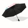 1pc Sanrio Gift Cinnamoroll Pattern Pattern Automatic Umbrella is Fashionable and Good-Looking, a Portable 3-Fold Umbrella, Suitable for Travel and Da