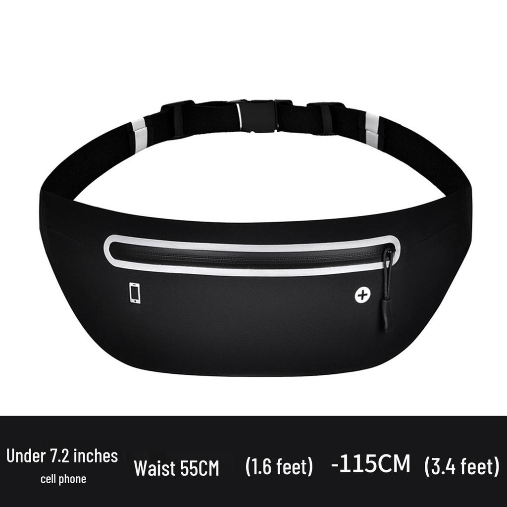 Unisex Waterproof Sports Running Waist Bag - Lightweight & Invisible Fitness Phone Belt