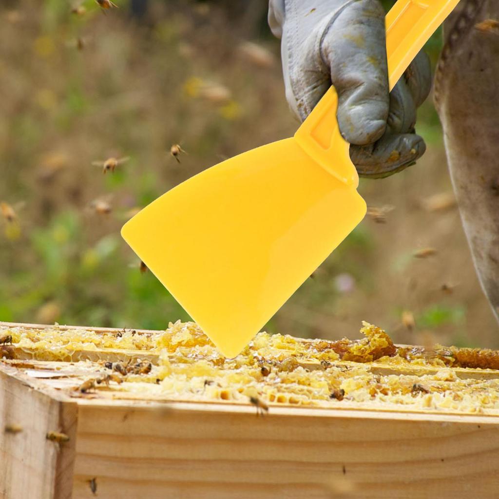 Honey Scraper Shovel Heavy Duty Honey Cleaning Scraper Professional Honeycomb Beekeeping Tool For Processing And Harvesting