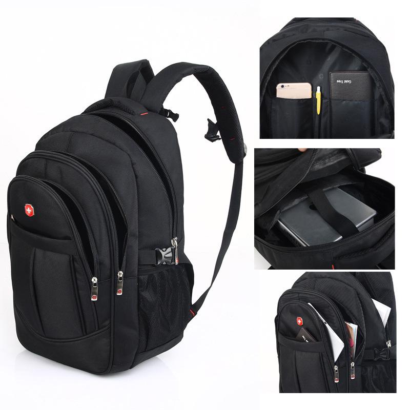 Large Capacity Men's Backpack Computer Bag Business Casual Travel Bag Saber Backpack Student School Bag