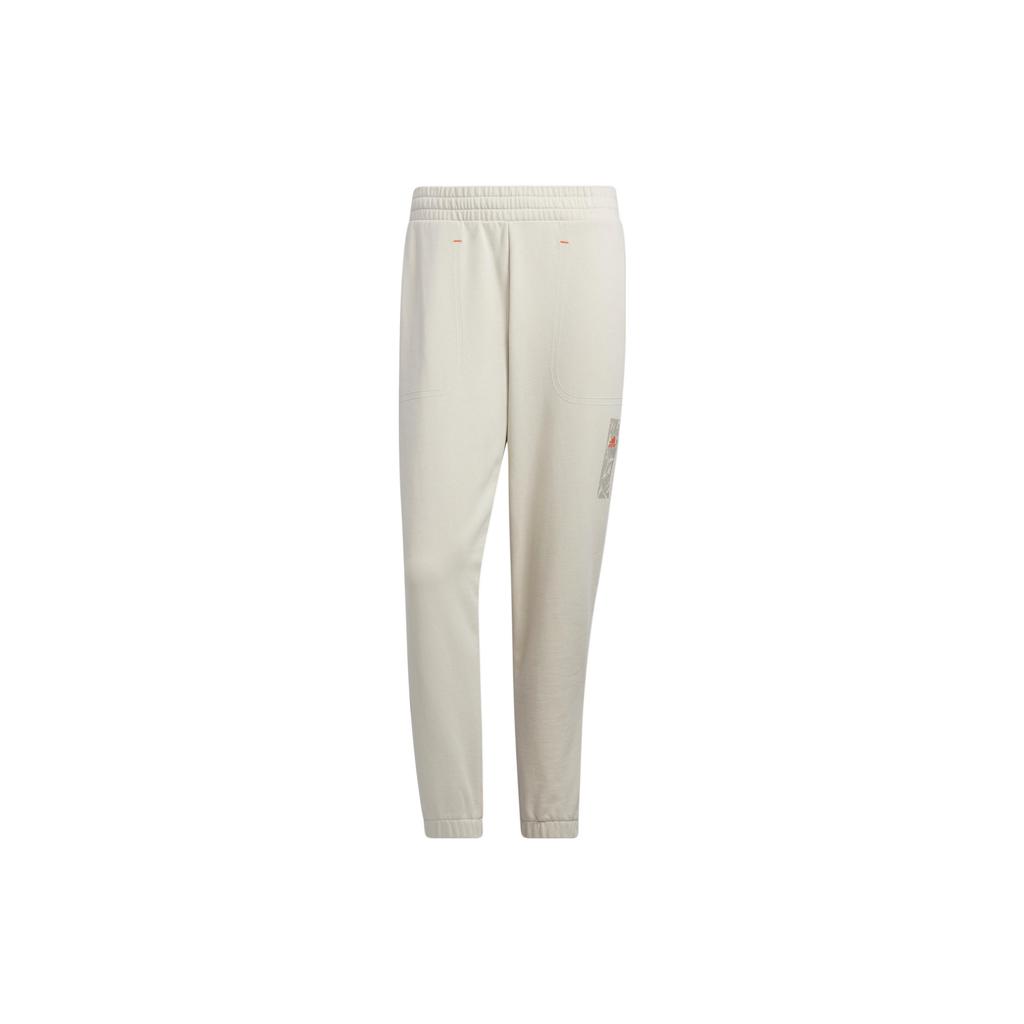 adidas CNY Knitted Sweatpants Men's Clear Brown Moderate Cuffed Pants HZ3032