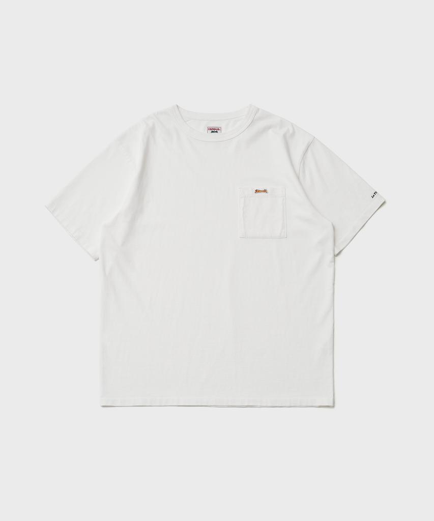 LE TIGRE Klassische Pocket T-Shirts (Nicht-gerade weiss)