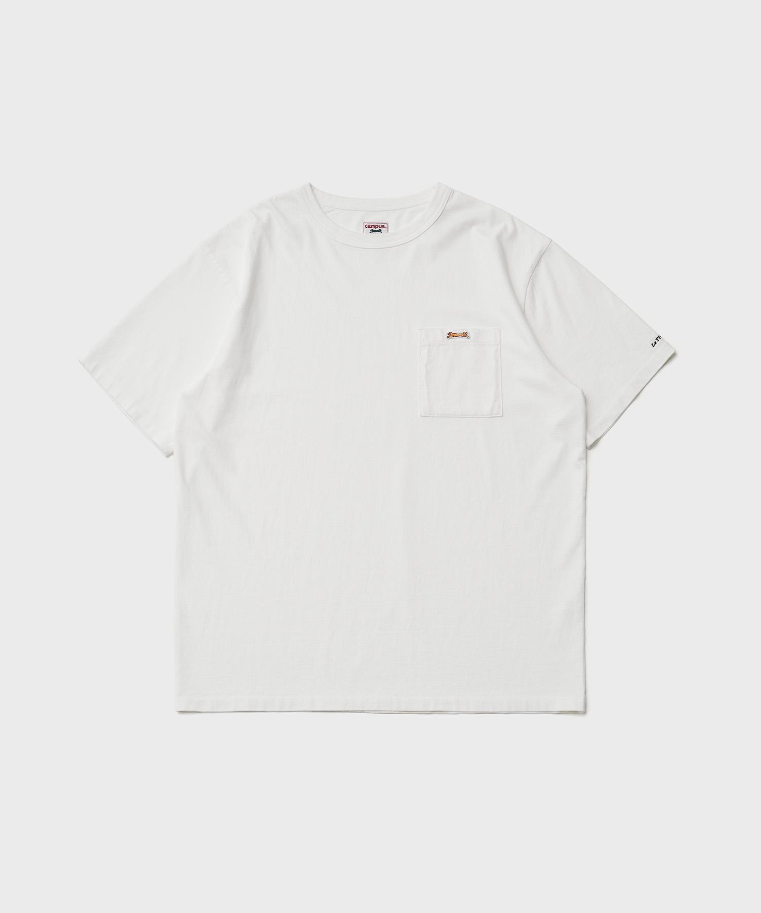 Le Tigre Classic Pocket T-Shirts (Off White) Off White/M