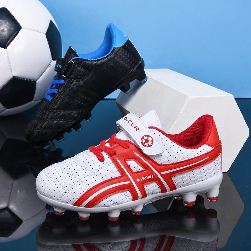 Kinder Fußballschuhe FG/TF Fußballschuhe Kinder Professionelles Rasentraining Sportschuhe Jungen Outdoor Futsal Fußball Sneaker Kind