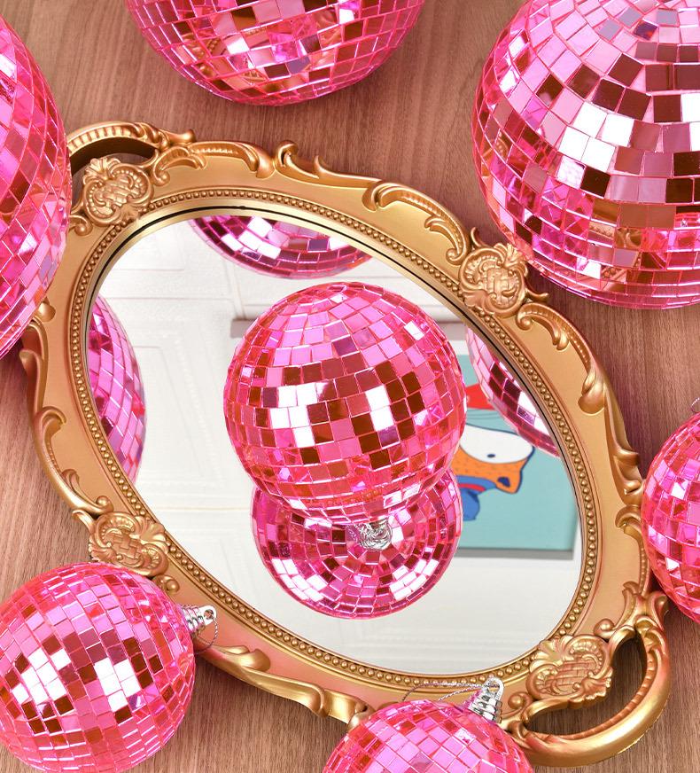 Reflective Glass Disco Ball for Weddings and Stage Performances