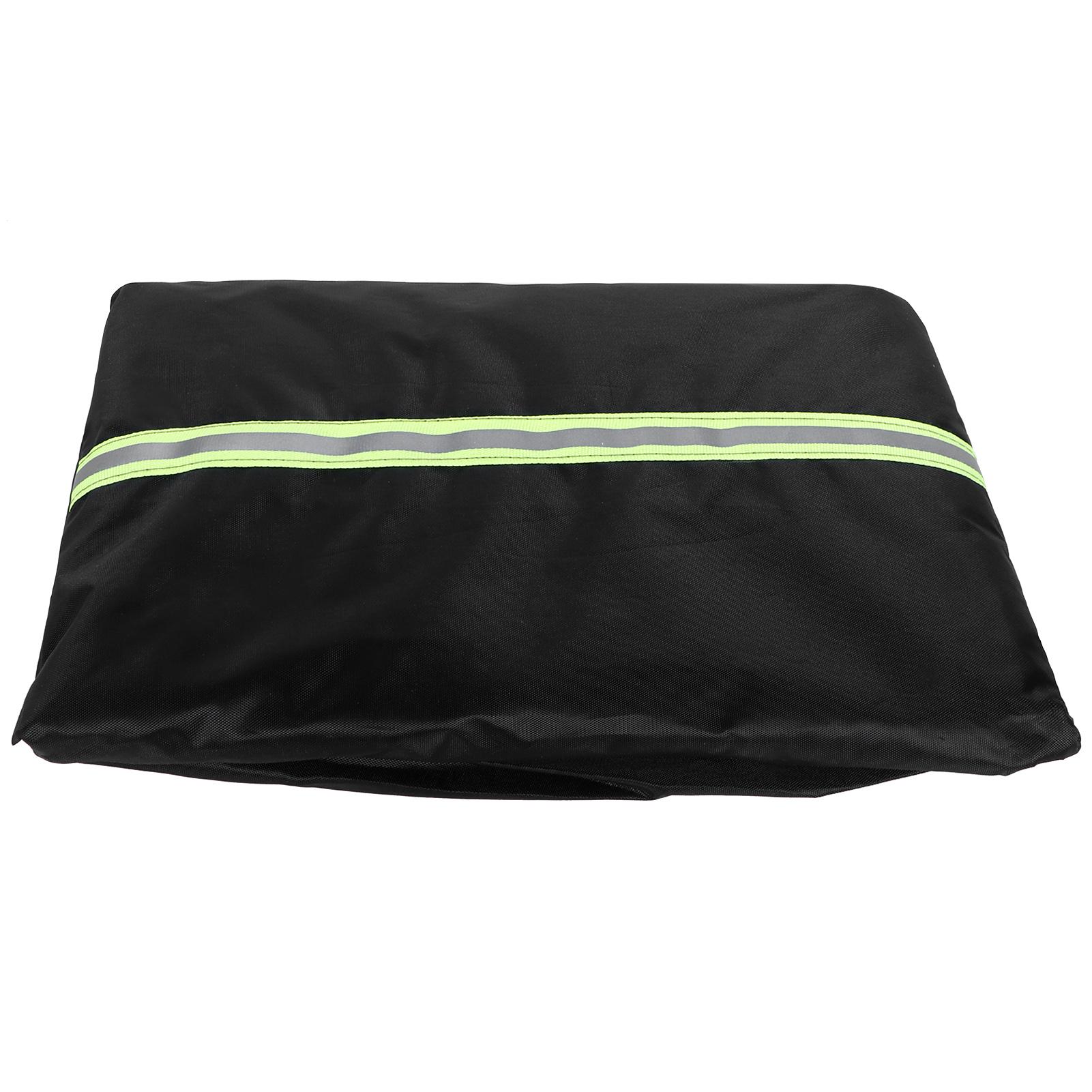

Table Cover 128x 71cm Black Round Garden Reflective Nylon Oxford Furniture Dustproof Cover
