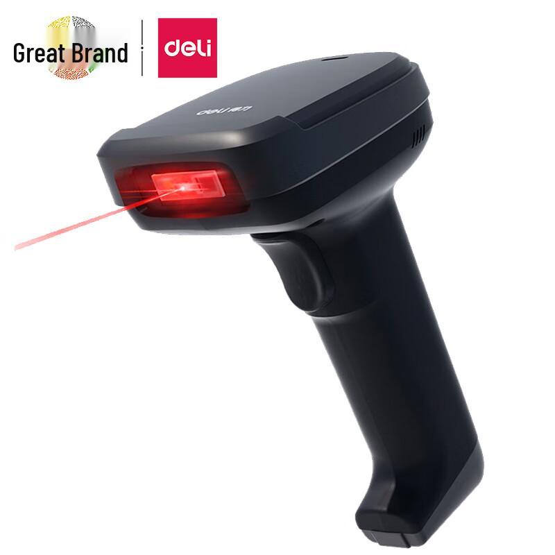 Deli 14952 Wired 2D Barcode Scanner