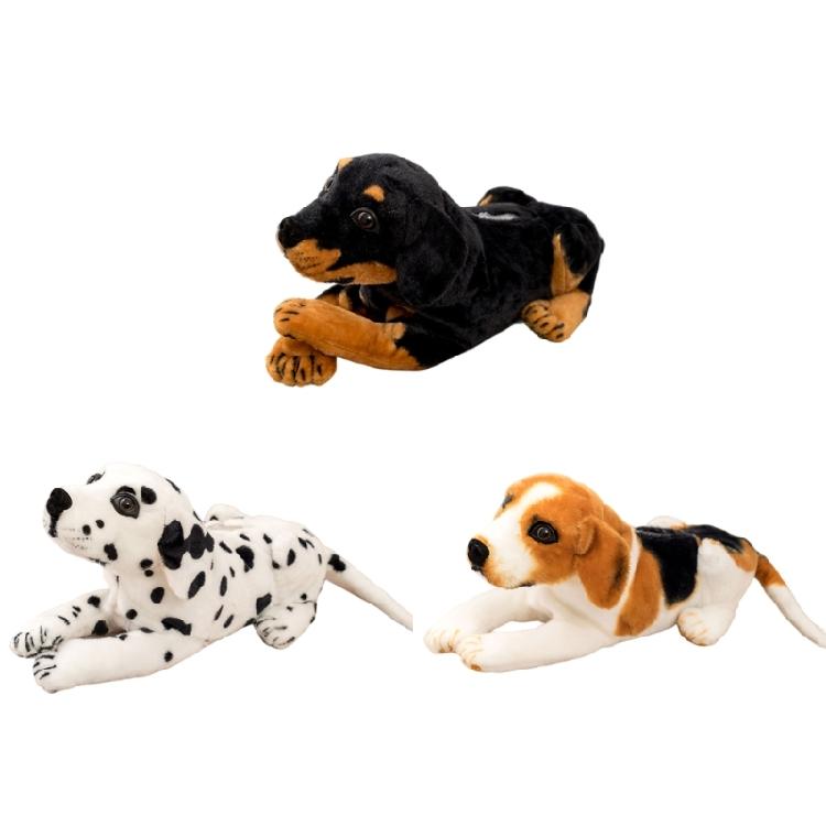 Cartoon Dog Paper Container Plush Tissue Box Cover Cute Napkin Holder Organizers