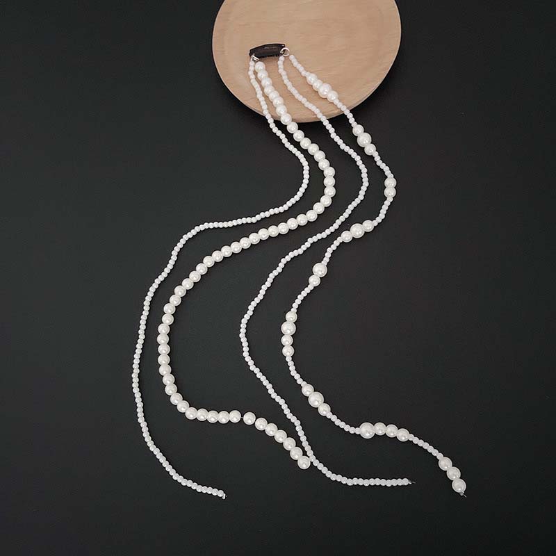 Catena per Capelli Vintage Color Oro per Donne Tendenza Frangia Metallica Fascia Intrecciata Accessori per Capelli Coda di Cavallo Copricapo da Matrimonio