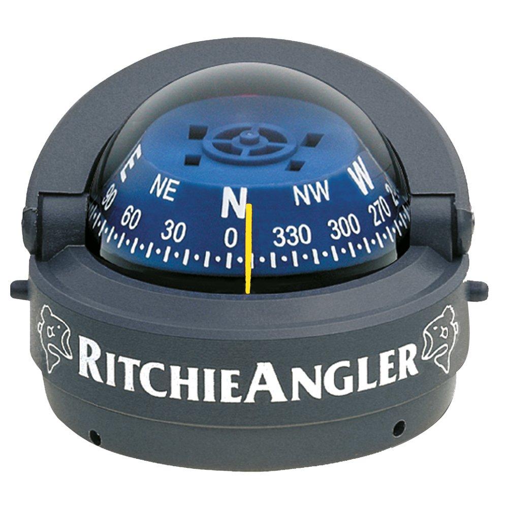 

RITCHIE Angler Marine Compass Surface Mount Gray RA-93 [Used]