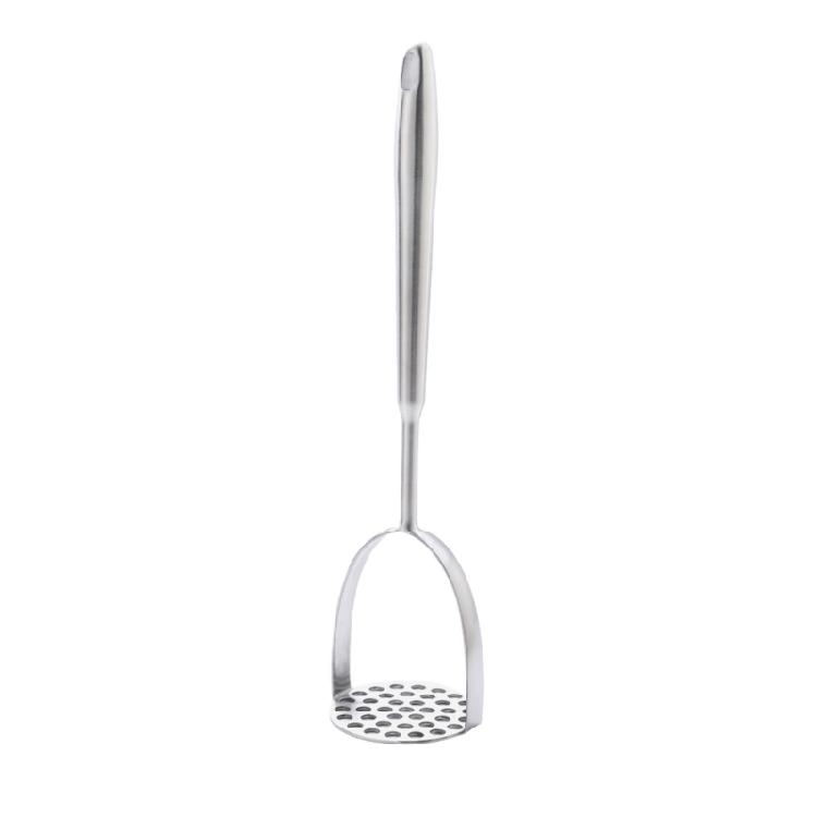 Ergonomic Potato Masher for Potatoes Avocados Bean and More Steel Build with Hanging Hole Utensil Safe Kitchen Tool