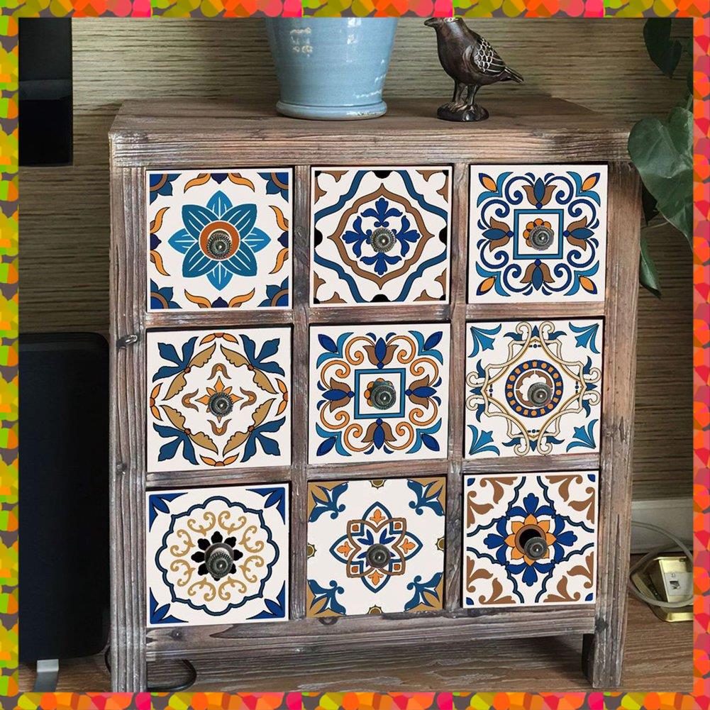 Promotion! 24PCS Self-Adhesive Anti-Oil Sticker Kitchen Stove High Temperature Tile Cabinet Waterproof Wall Sticker