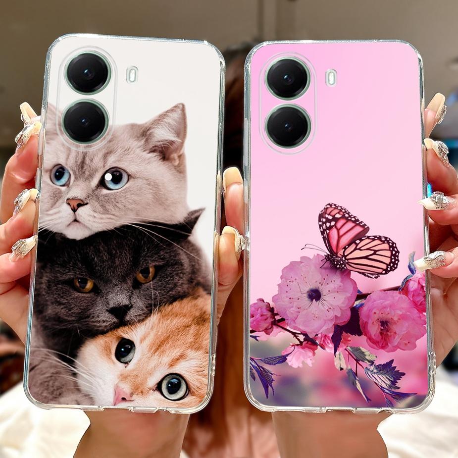For Xiaomi Poco X7 Pro 5G Case Stylish Painted Cover Clear Silicone Phone Case For Xiaomi Poco X7 PocoX7 Pro X7Pro 5G Soft Shell