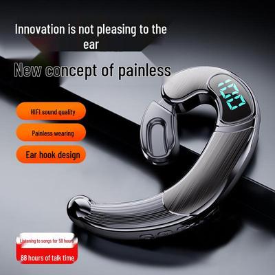 V20 Wireless Business Earbud with Digital Display - Large Capacity Bluetooth 5.4 Stereo