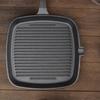 Yoshida Craftsman 24cm Striped Cast Iron Steak Frying Pan