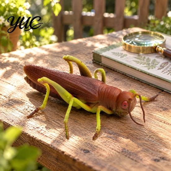 Decompression Insect Squishy Toy Realistic Toy, Stretchy Stress Relief Fidget Snail Bat TPR Material Squeeze Tools Locust Mantis Fly Mole Cricket