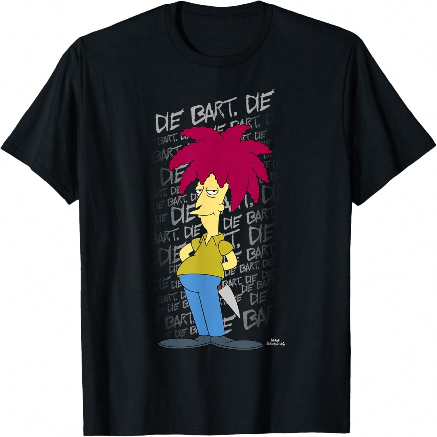 The Simpsons Marge Homer Bart Lisa Maggie Kiss T-Shirt S разноцветный