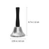 3 Stück Handklingeln Weihnachts-Dekorative Metallglocke Für Party Pädagogische Nutzung Festliche Glocken Requisit Xmas Handglocke Dekor