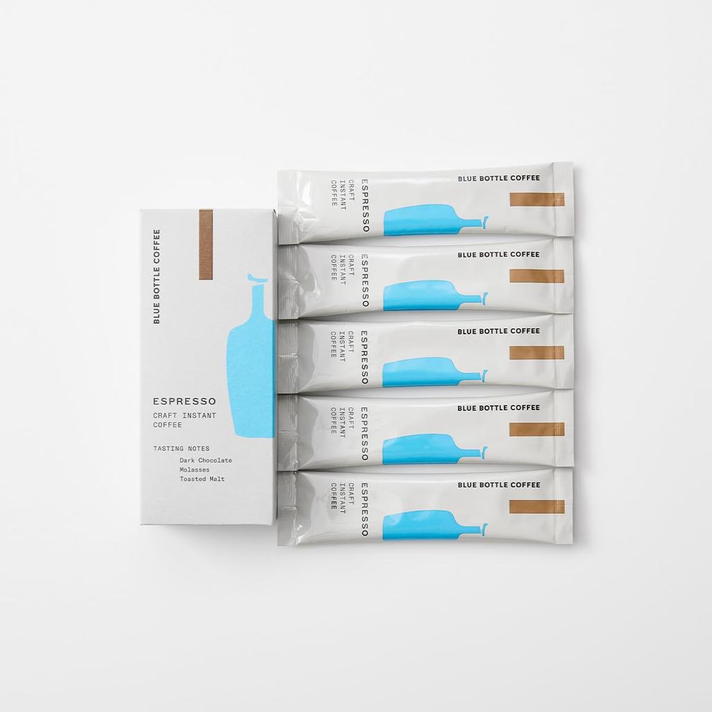 Blue Bottle Coffee Espresso Craft Instant Coffee, 5-Pack