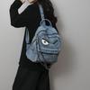 Kleine Umhängetasche mit einzigartigem Stil, Trendiges Mädchen Streetstyle-Accessoire, Rucksack mit Kettenverzierung