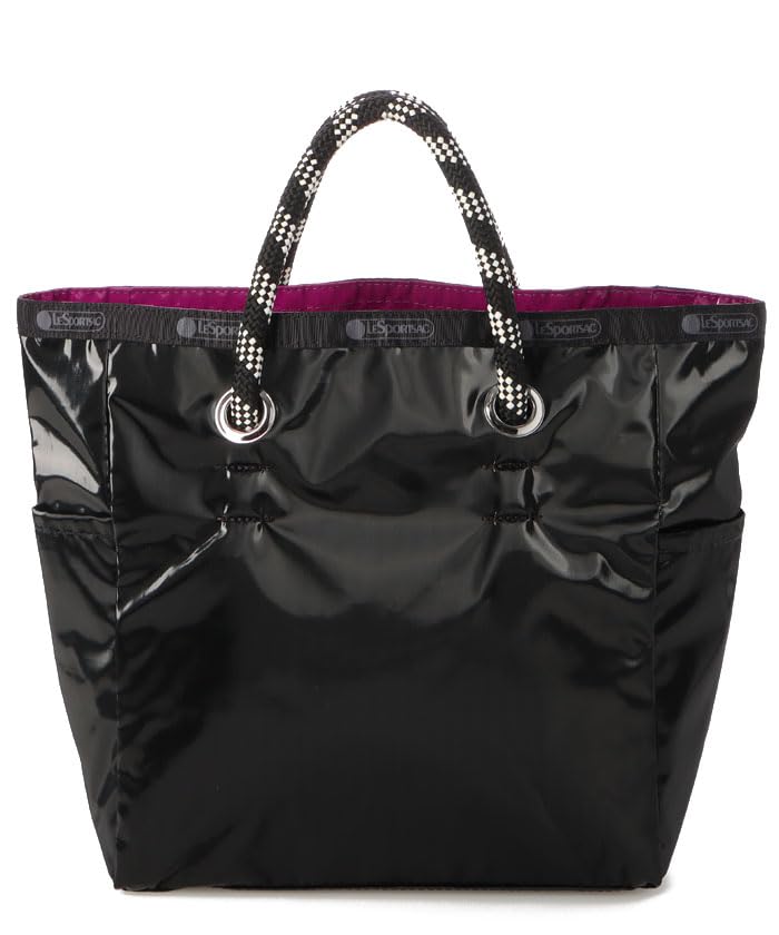 

Официальная сумка MEDIUM 2 WAY Shine [LeSportsac] TOTE/1114 женская 2-сторонняя фиолетовая/черная
