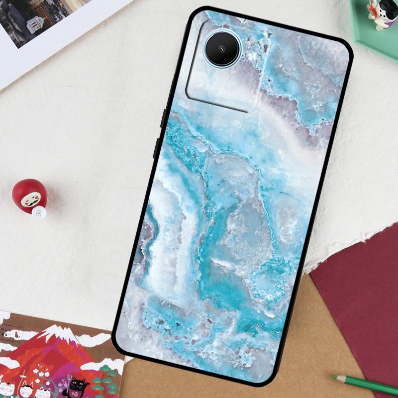 

Agate Gem Crystals Marble Pattern For Realme GT 6T 6 5 GT 7 Pro C61 C55 C53 C51 C21Y C25S C67 C75 10 11 12 13 14 Pro Plus Case Realme C25 C25s
